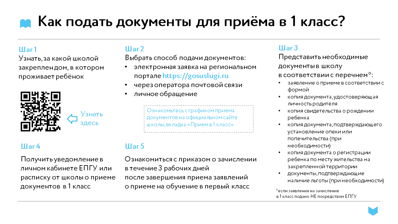 Сайт школы № 118 - Прием в 1 класс